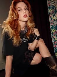 Jennifer Stone in an alternative portrait during her transitional years